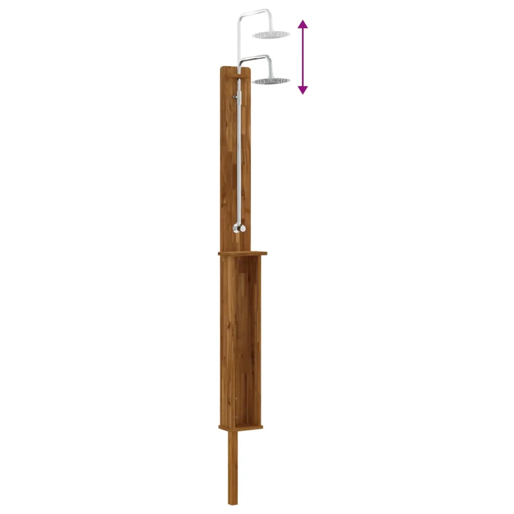 Doccia da esterno 257 cm Naturale 903120