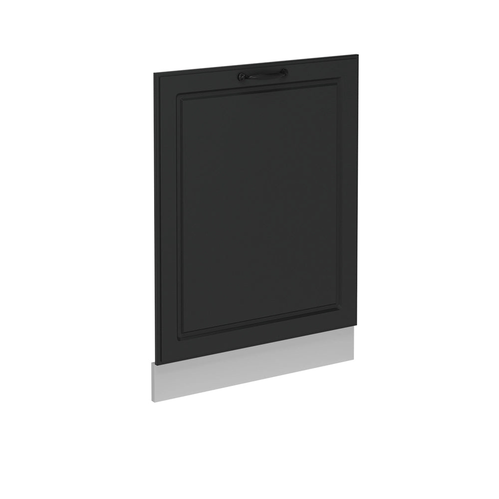 Pannello frontale della lavastoviglie R-Line Antracite rustico/Bianco 60 cm senza piano di lavoro Vicco