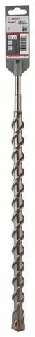Bosch 2608586725 SDS Plus 7X Punta per Trapano SDS-Plus HM 4 Taglienti 24mm Lunghezza Utile 400mm Lunghezza Totale 450mm per Martello Perforatore