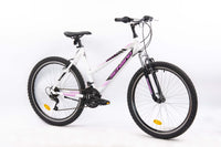F.LLI SCHIANO RANGE 26" donna mountain bike telaio in alluminio ammortizzata  18 velocitÃ  rosa