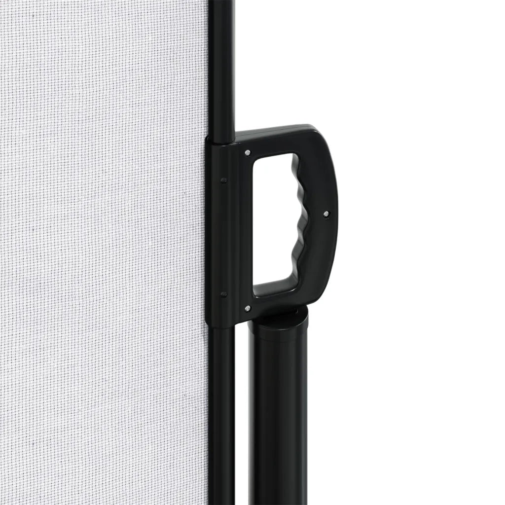 Tenda da Sole Laterale Retrattile-Tenda parasole per balcone per giardino Bianco 180x600 cm 941844