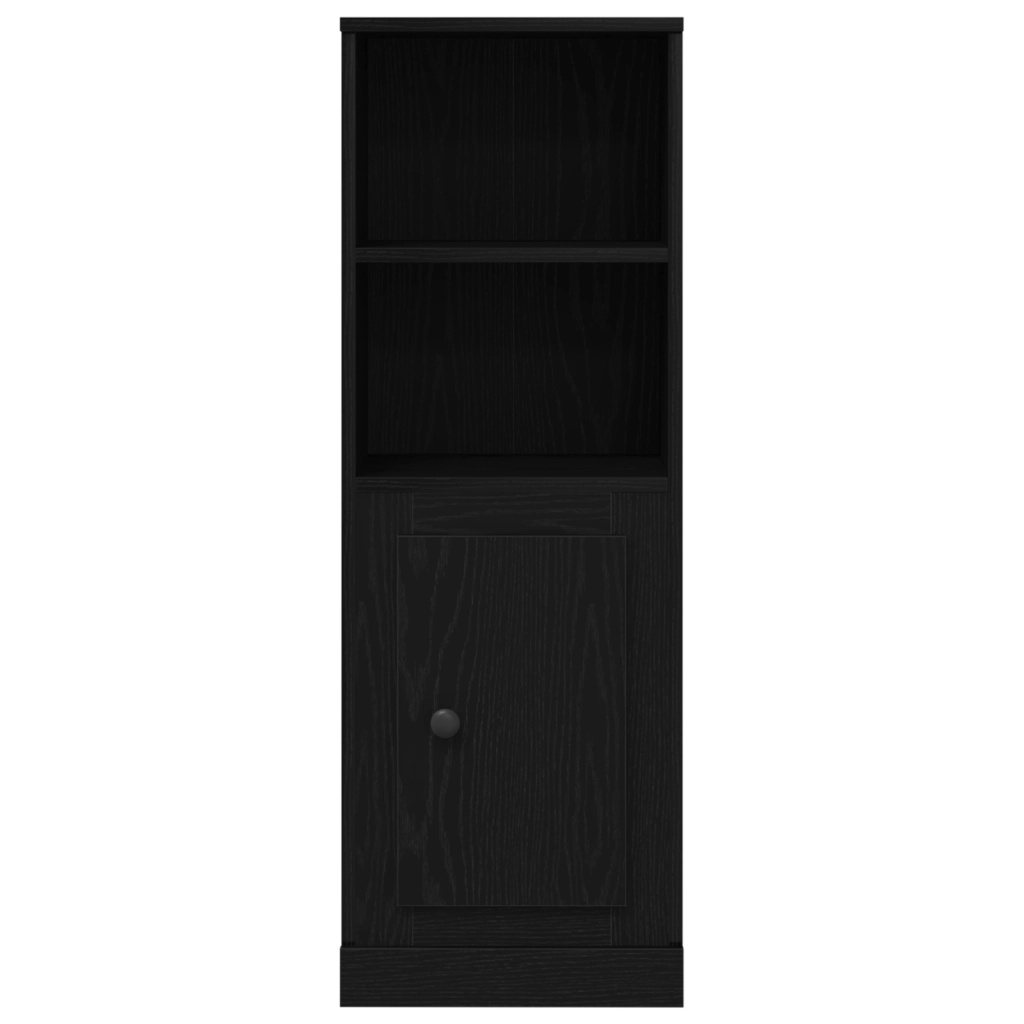 Highboard Rovere Nero 36x35.5x103.5 cm Legno ingegnerizzato