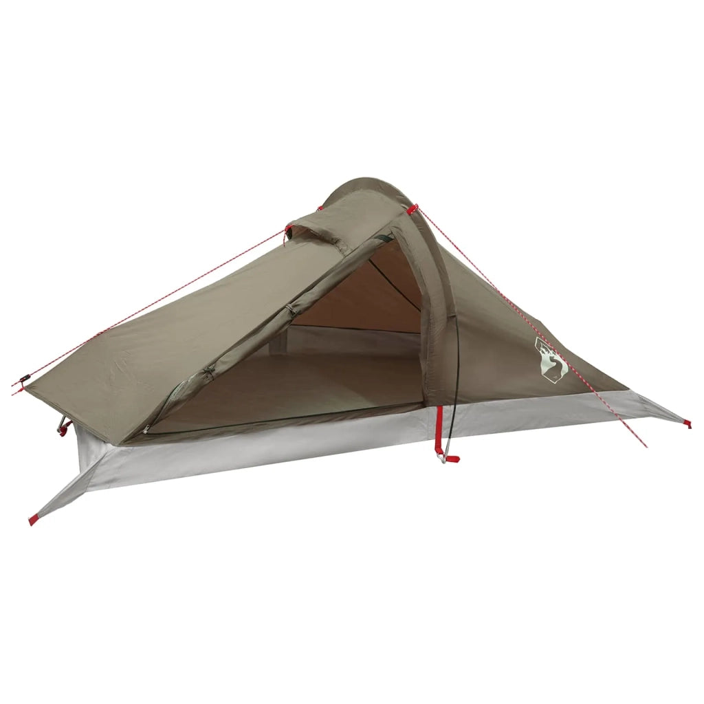 Tenda da backpacking Marrone e Grigio 4 persone 42019366