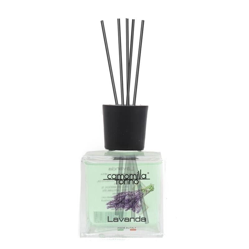 CAMOMILLA TORINO DIFFUSORE  PER AMBIENTE CON BASTONCINI ALLA LAVANDA DA 100 ML