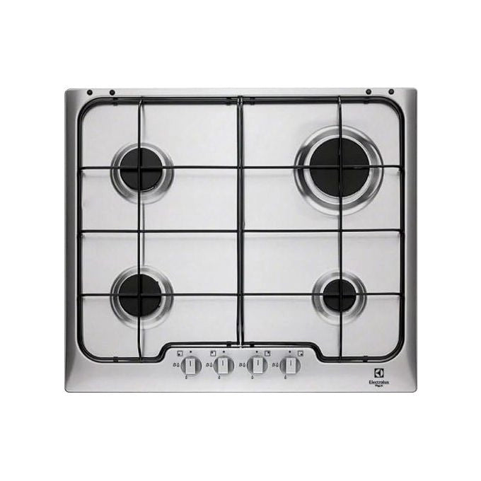 Electrolux PX640XV SoftLine Piano Cottura a Gas 4 Zone 60 Cm Acciaio Inossidabile
