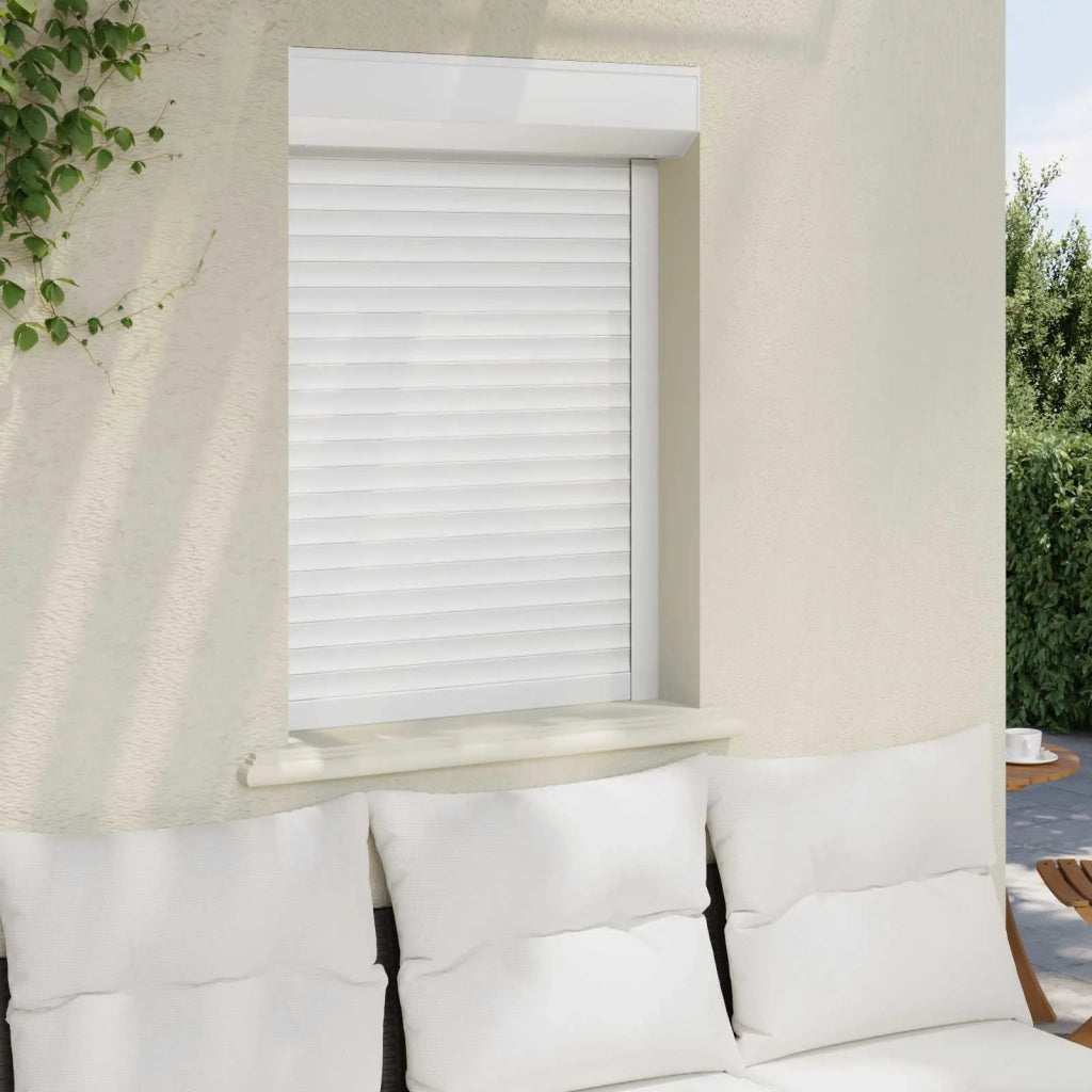 Persiana a rullo Bianco 70 x 100 cm Alluminio e poliuretano CFW7468622