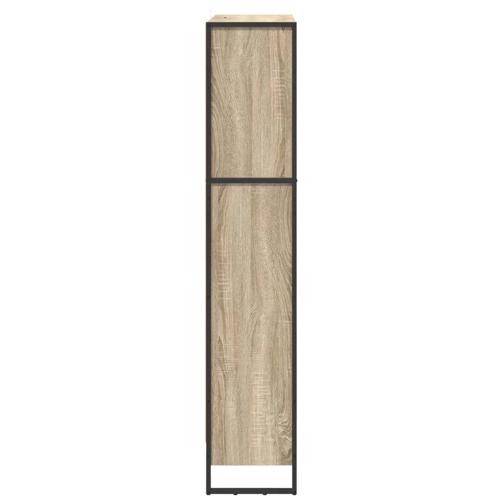 Armadio per Libri 2 pcs Sonoma 80 x 30 x 155 cm 3403005