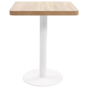 Tavolo da Bistrot Marrone Chiaro 60x60 cm in MDF 286429