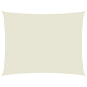 Parasole a vela | Telo Ombra | Vela da ombra Oxford Rettangolare 3,5x4,5 m Crema