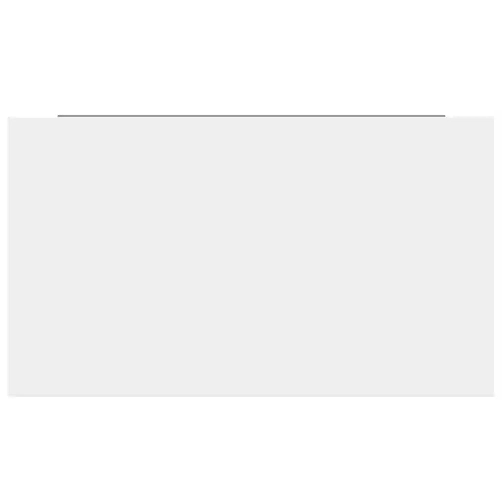 Scaffali a Parete 4 pz Bianco Lucido 40x23x3,8 cm in MDF 323744