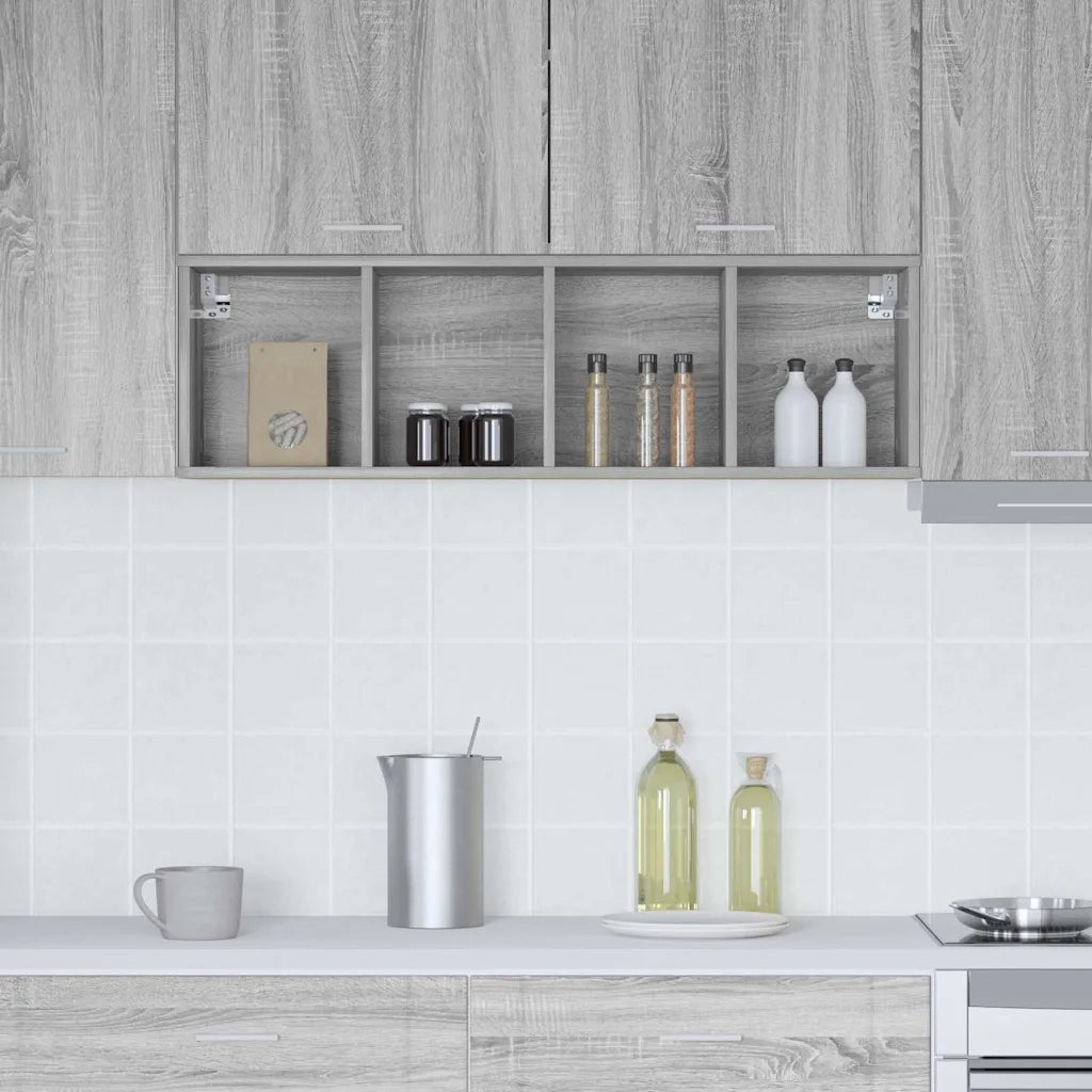 Armadio pensile Grigio Sonoma 30 x 29,5 x 100 cm 884463