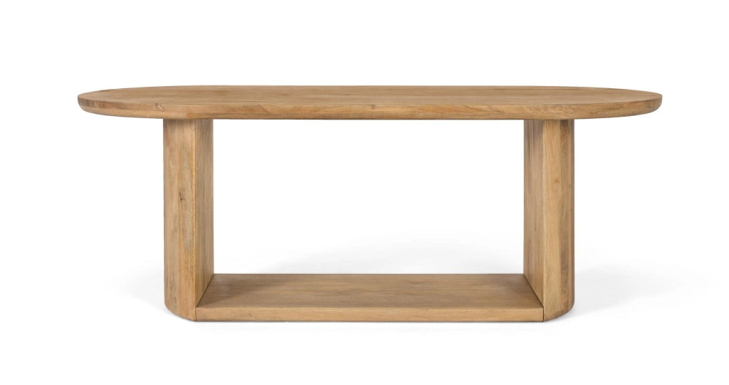 Tavolo ovale in legno di mango 210 cm