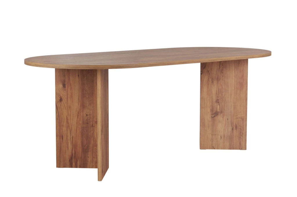 Tavolo da pranzo in legno "Sabella" 200 x 90 x 75 cm - Pino Atlantico