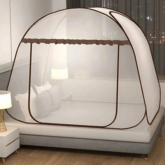 Tenda da Campeggio 2 Persone - Tenda da Campeggio Pop-up - Opaca - Rete Anti Zanzare - Rete Anti Mosche - Tenda da Letto - 200x180x145cm