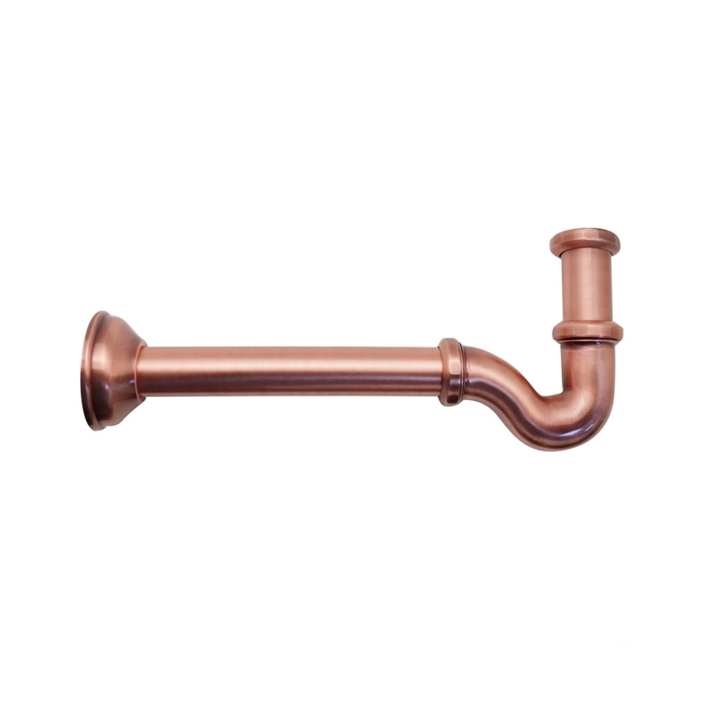 SIFONE A S TAPPO LATERALE SENZA PILETTA 11/4- 11/4  Ramato- PB- pezzi 1