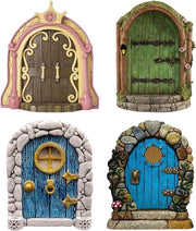 Porta per Gnomi da Giardino Miniatura per Fai da Te - Decorazione Esterna per Alberi di Giardino Regalo per Giardino