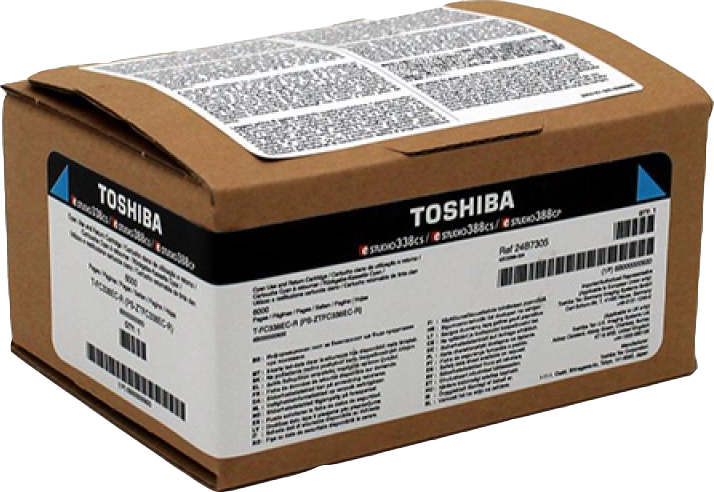 ORIGINAL Toshiba toner ciano T-FC338EC-R 6B000000920 ~6000 Seiten
