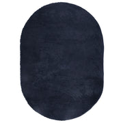 Tappeto del soggiorno | Tappeto Shaggy a Pelo Lungo NAVARRA Blu Marino 300x200 cm