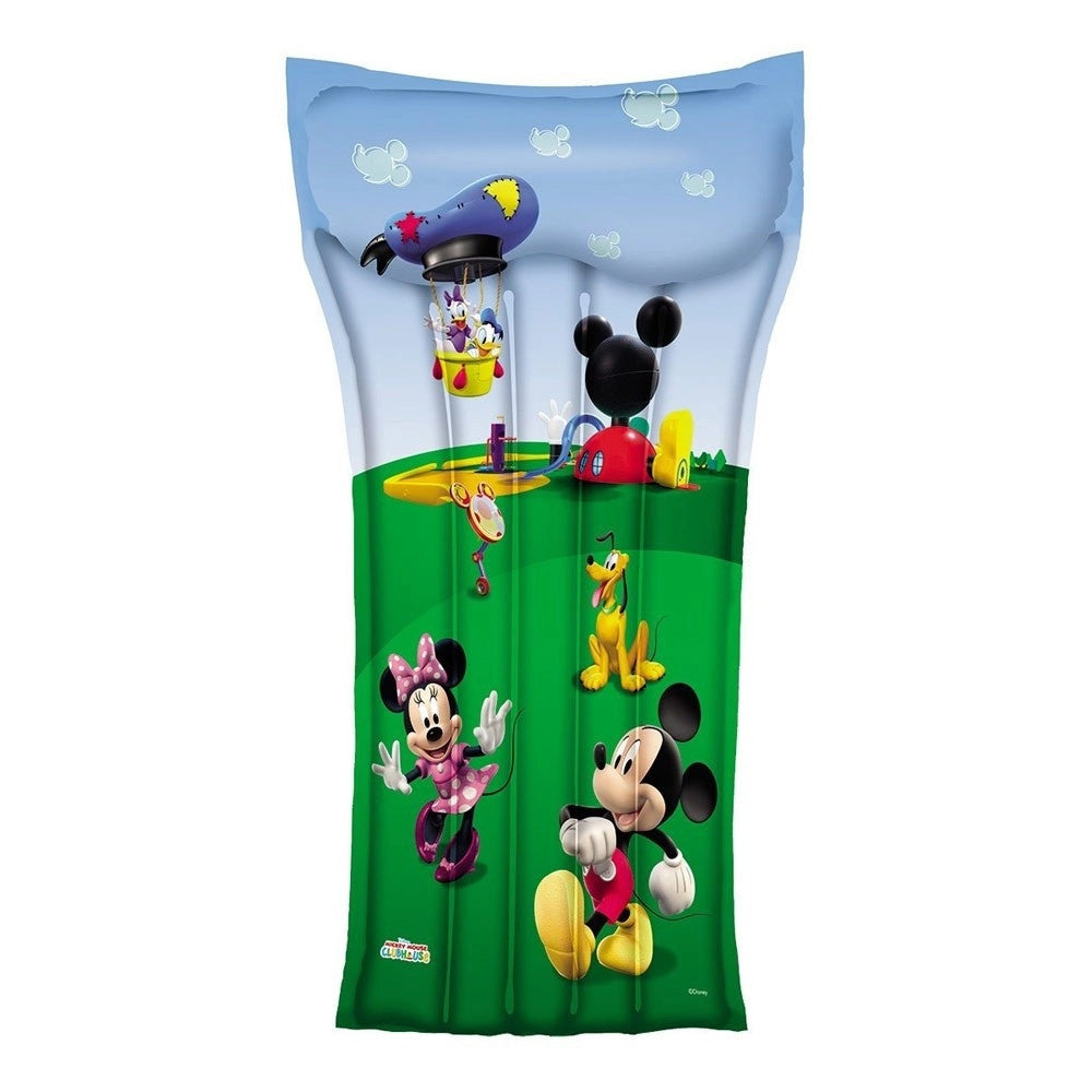 Trade Shop - Materassino Gonfiabile Mare Topolino Disney Mickey 120 X 62 Cm In Vinile -