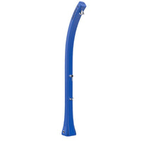 Doccia Solare In Polietilene Happy Five 24 Litri Con Lavapiedi Colore Blu Cv-F520/5002
