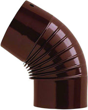 Save GOMITO 45  ° PER STUFA A LEGNA PORCELLANATO CLASSIC Col. Marrone  EE ? cm. 13 12.00 pz