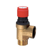Valvola Di Sicurezza 3 Bar FAR 2002 1/2”x1/2” Per Impianti Termici