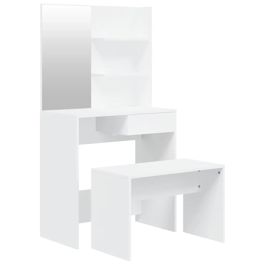 Set da toeletta di design 74,5 x 40 x 141 cm bianco 02_0006359