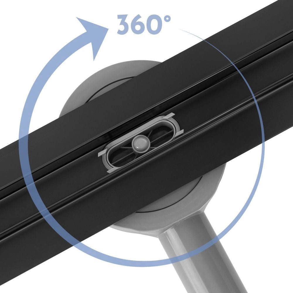 Canalina Di Scarico Neox Slim Pro Black 70
