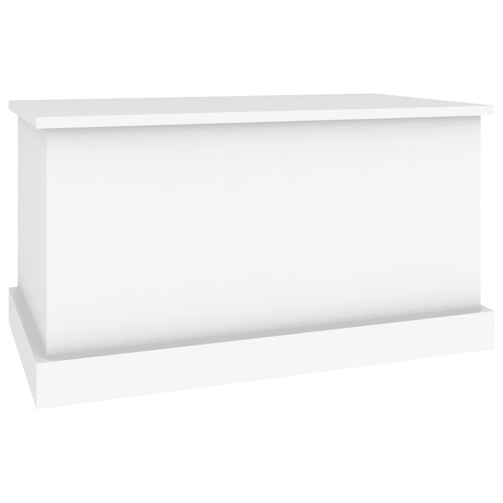 Scatola portaoggetti bianca 70x40x38 cm in legno ingegnerizzato CFW5211150