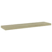 Ripiani per Libreria 4 pz-Scaffale per Libri Rovere Sonoma 40x10x1,5cm Multistrato