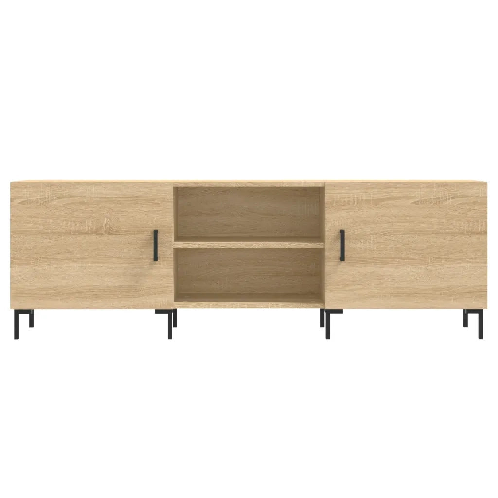 Mobile Porta TV Rovere Sonoma 150x30x50 cm in Legno Multistrato 829103