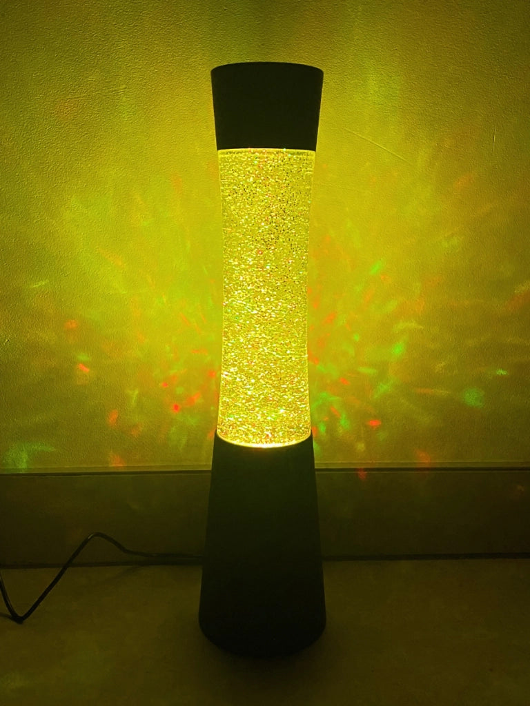Lampada lava RGB Carnival con speaker Bluetooth nera Rabalux