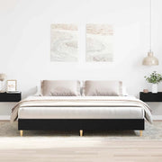 Struttura del letto Rovere Nero 203 x 163 x 25 cm 3329280