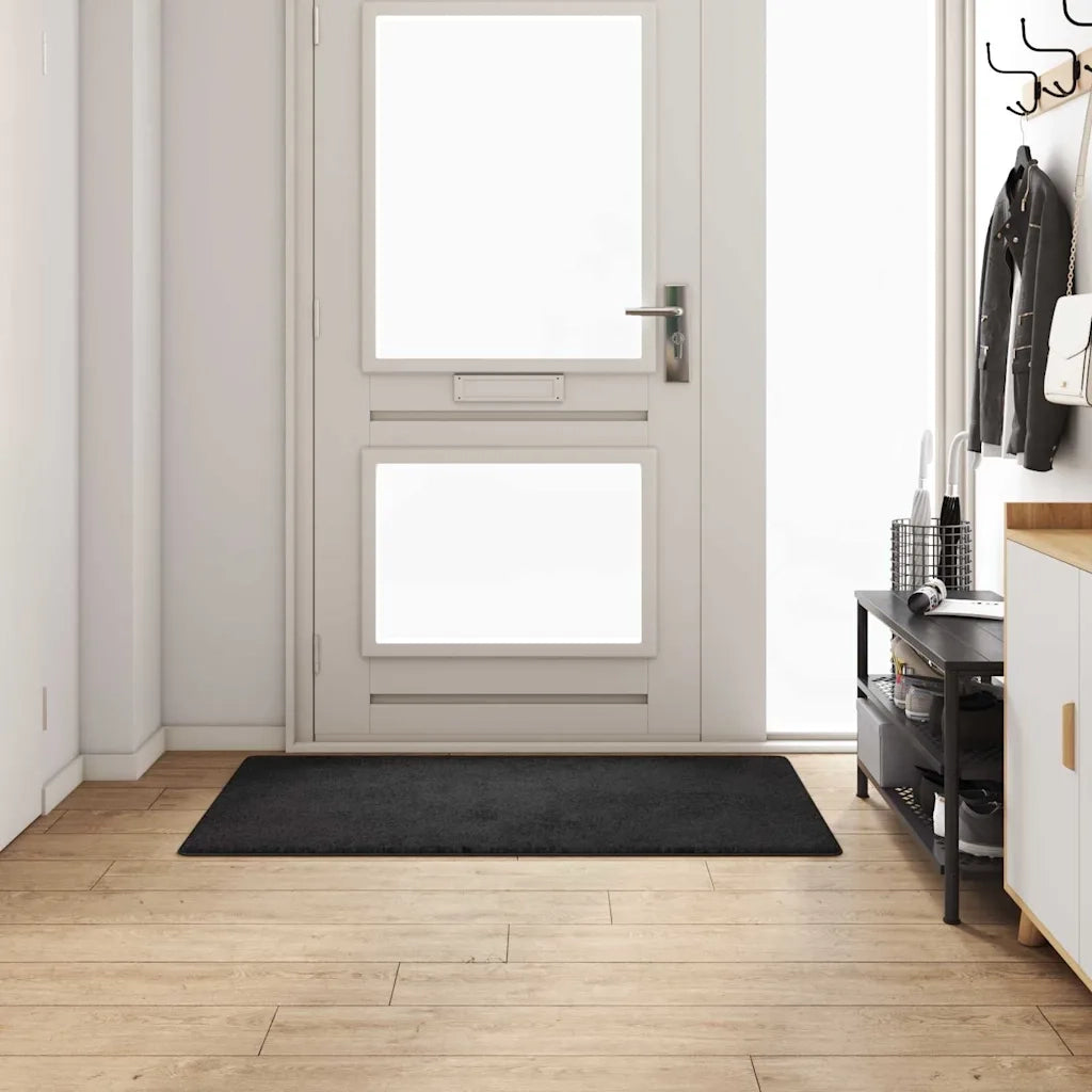 Runner in Moquette Nero 80 x 150 cm 100% Polipropilene Tuft