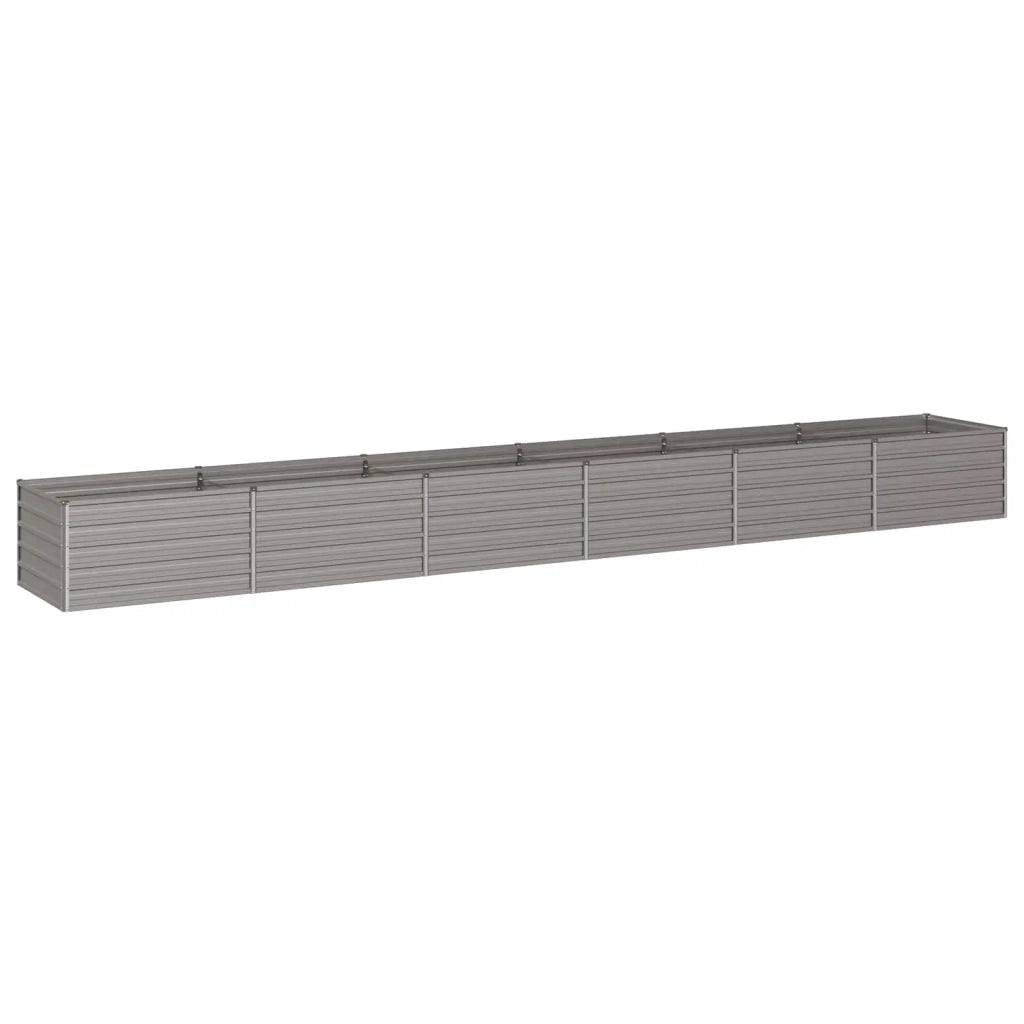 Letto rialzato da giardino Ruggine 600 x 80 x 55 cm cartone 8006457