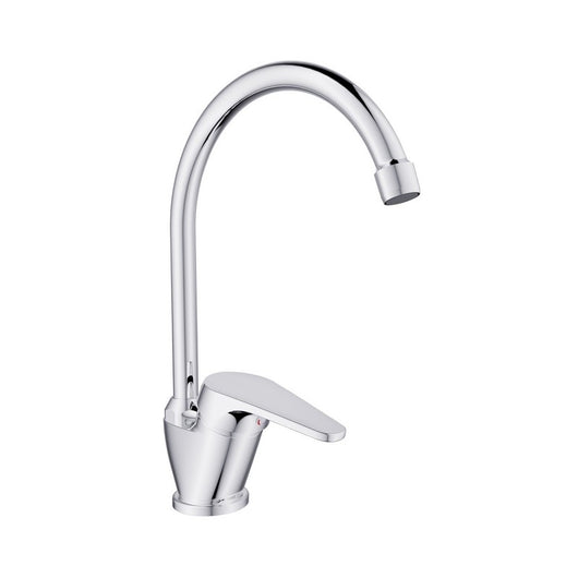 Miscelatore Lavello Bocca Alta Serie Linda Cromato