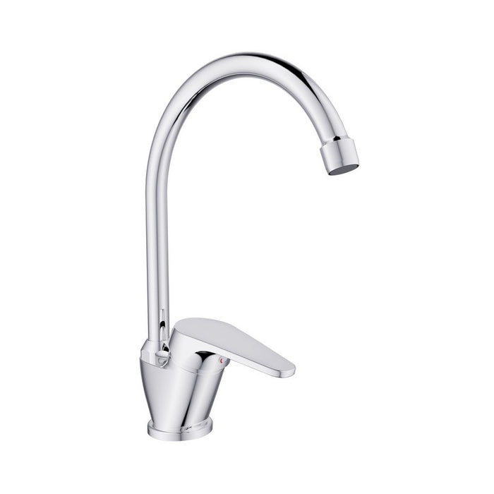 Miscelatore Lavello Bocca Alta Serie Linda Cromato