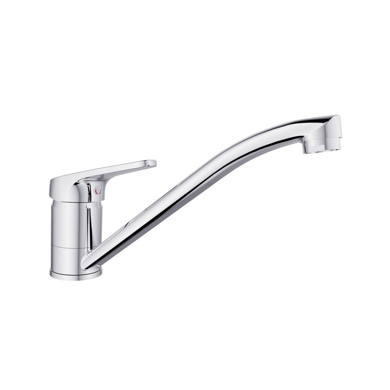 Miscelatore Lavello Bocca Girevole Serie Linda Cromato