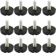Anti-slip Meubel Nivellering Voetjes M6 x 20mm Bevestiging 12 Stuks