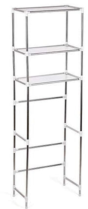 Organizzatore per capelli e asciugamani per bagno - Riduzione dello spazio - Multifunzionale - 3 strati - Acciaio inossidabile