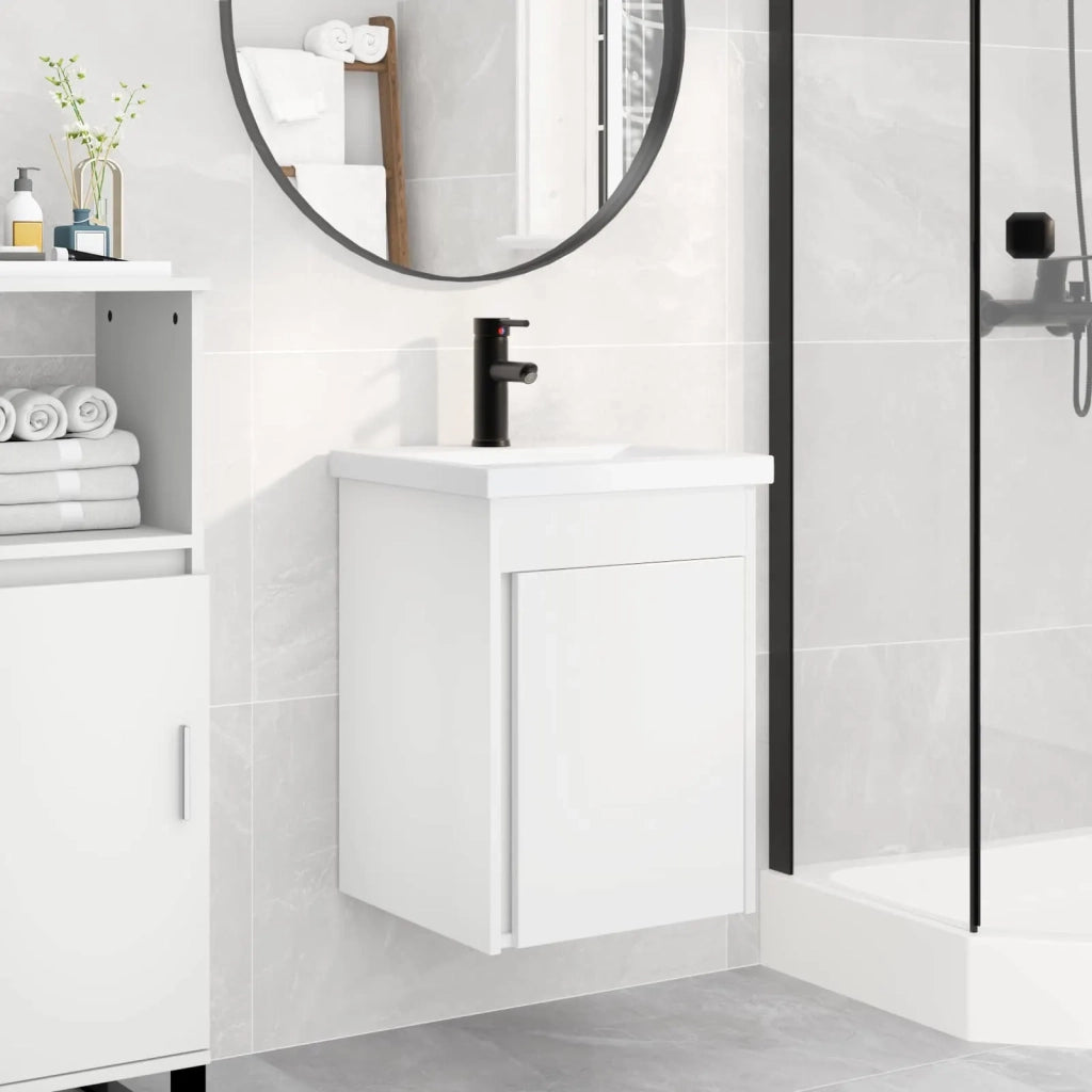 Mobile bagno con rubinetto Bianco 42 x 40 x 74,5 cm 889529