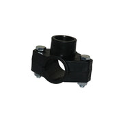 Presa a staffa 25 mm x 1/2" filettatura femmina – 10 bar 2 bulloni – G.F.