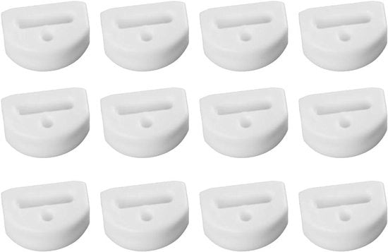 Set di sostituzione di manico per chitarra classica - 12 pezzi - bianco