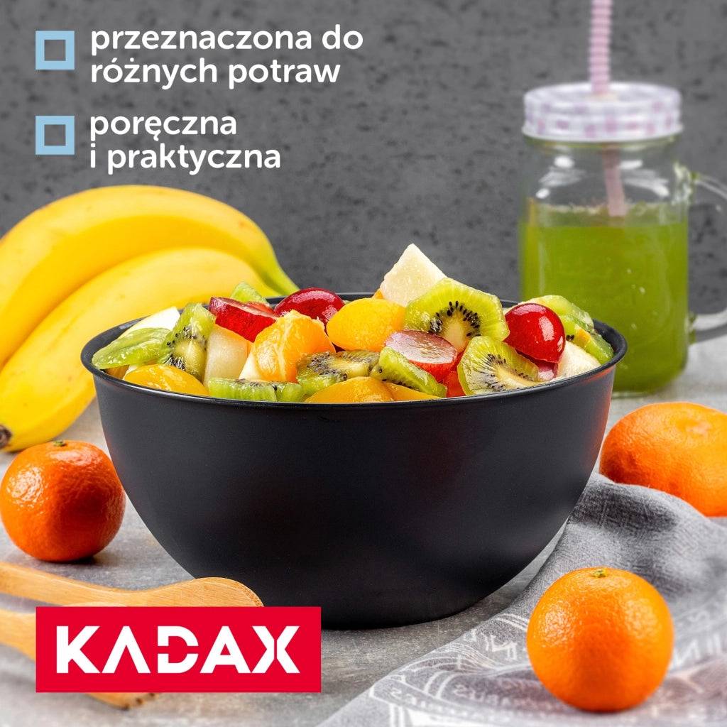 Ciotola da cucina in plastica KADAX 0,5 l, ciotola per macedonia piccola universale 13 cm