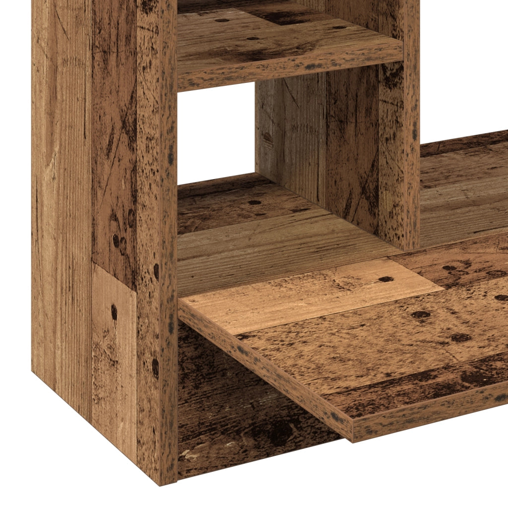 Scrivania a Parete Rovere Antico 105x48x75 cm Legno ingegnerizzato