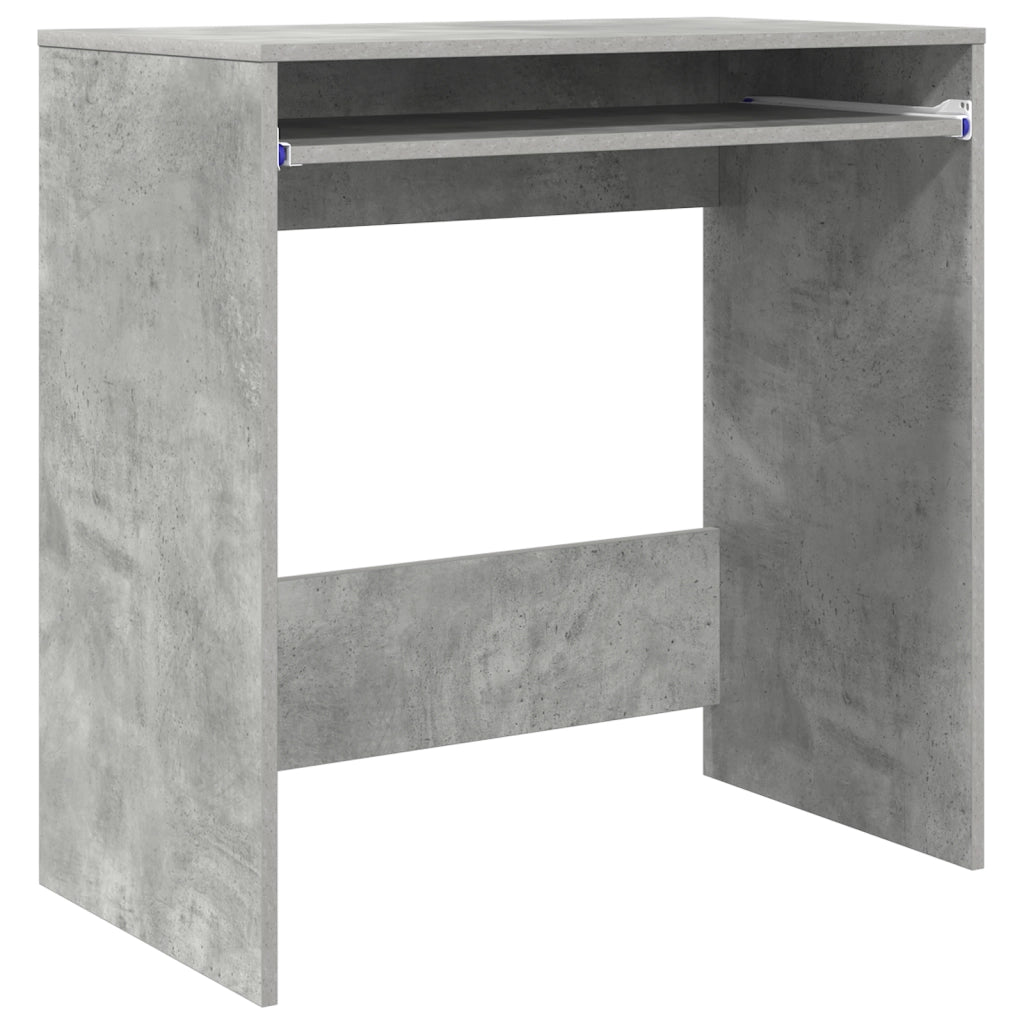 Scrivania per Computer Grigio cemento Truciolare
