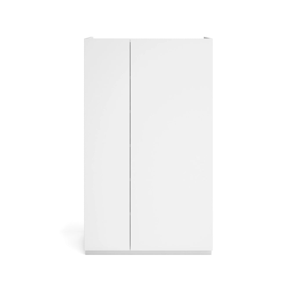 Scarpiera Herdasa effetto bianco venature 122x70x35