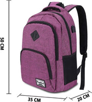 Zak da Uomo e Donna, Borsa da Scuola per Ragazzi e Ragazze, Borsa per Laptop, Borsa per Università, Borsa per Ufficio, Borsa per Viaggio