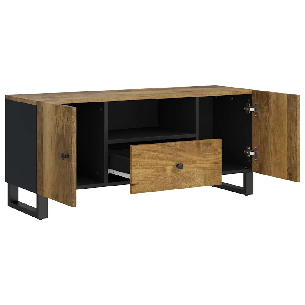 Mobile TV | Armadietto TV | Mobile Porta TV 105x33,5x46cm Legno Massello Mango Legno Multistrato