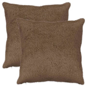 Federa 2 pz HEERLEN Marrone Chiaro 70 x 70 cm 913463